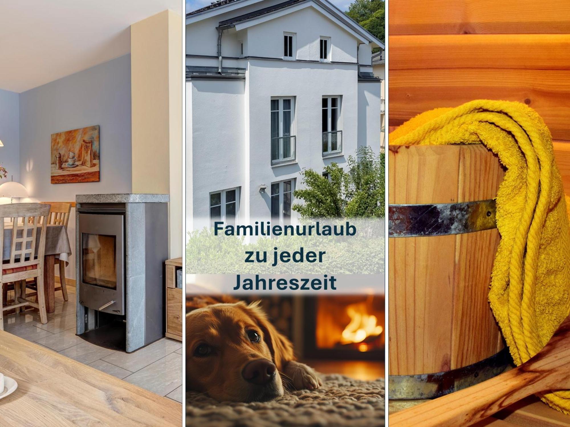 Paradies-Ambiente - Strandnah, Sauna, Kamin, Hundefreundlich Zinnowitz Bagian luar foto